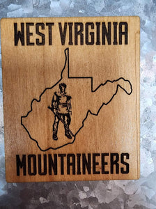 JB's Large WV Engraved Magnet