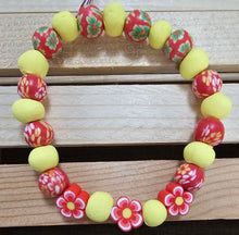 Load image into Gallery viewer, Lenzy&#39;s Clay Floral Bracelets
