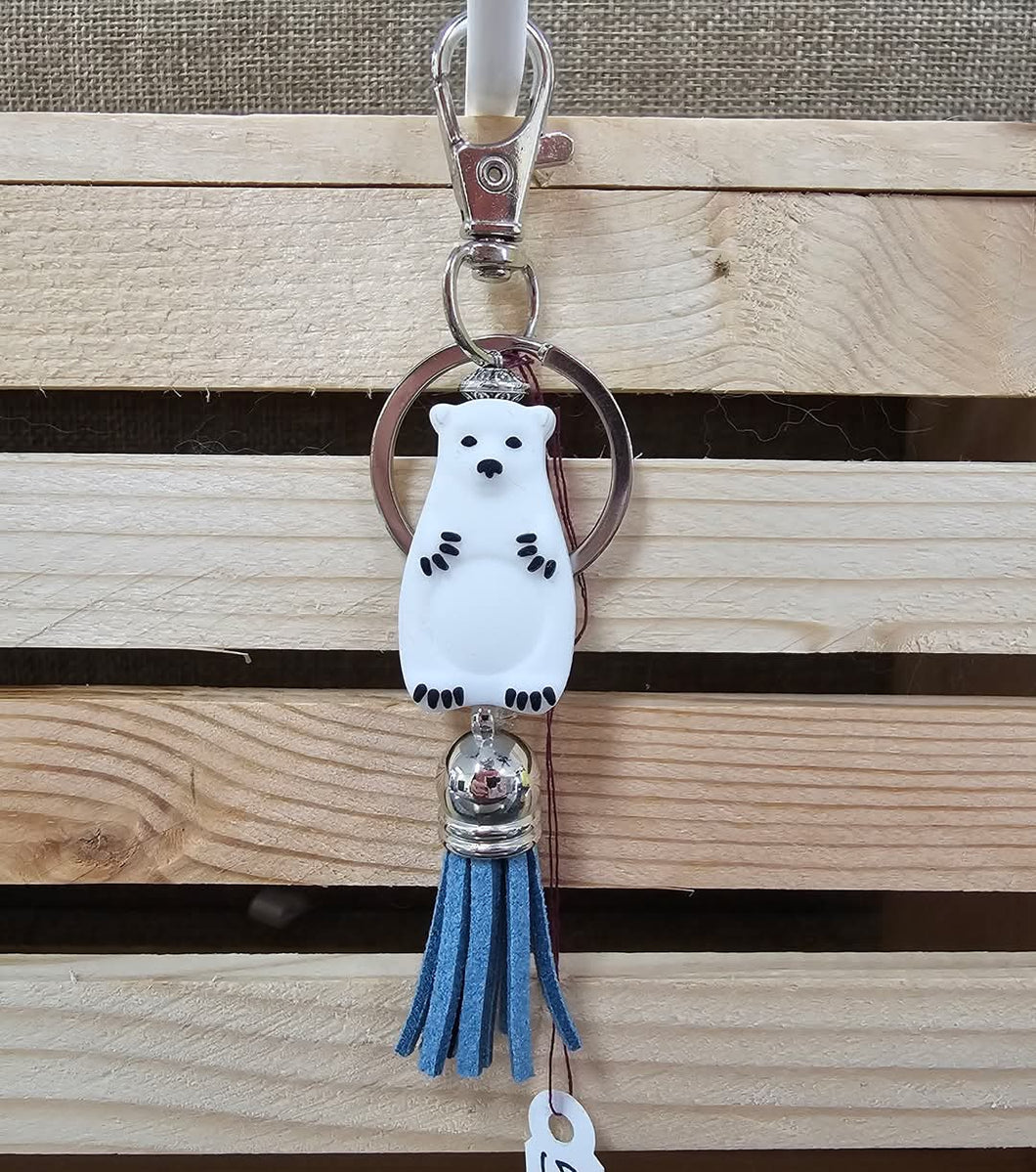 Lana's Polar Bear Keychain