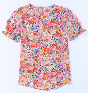 Flora While Top