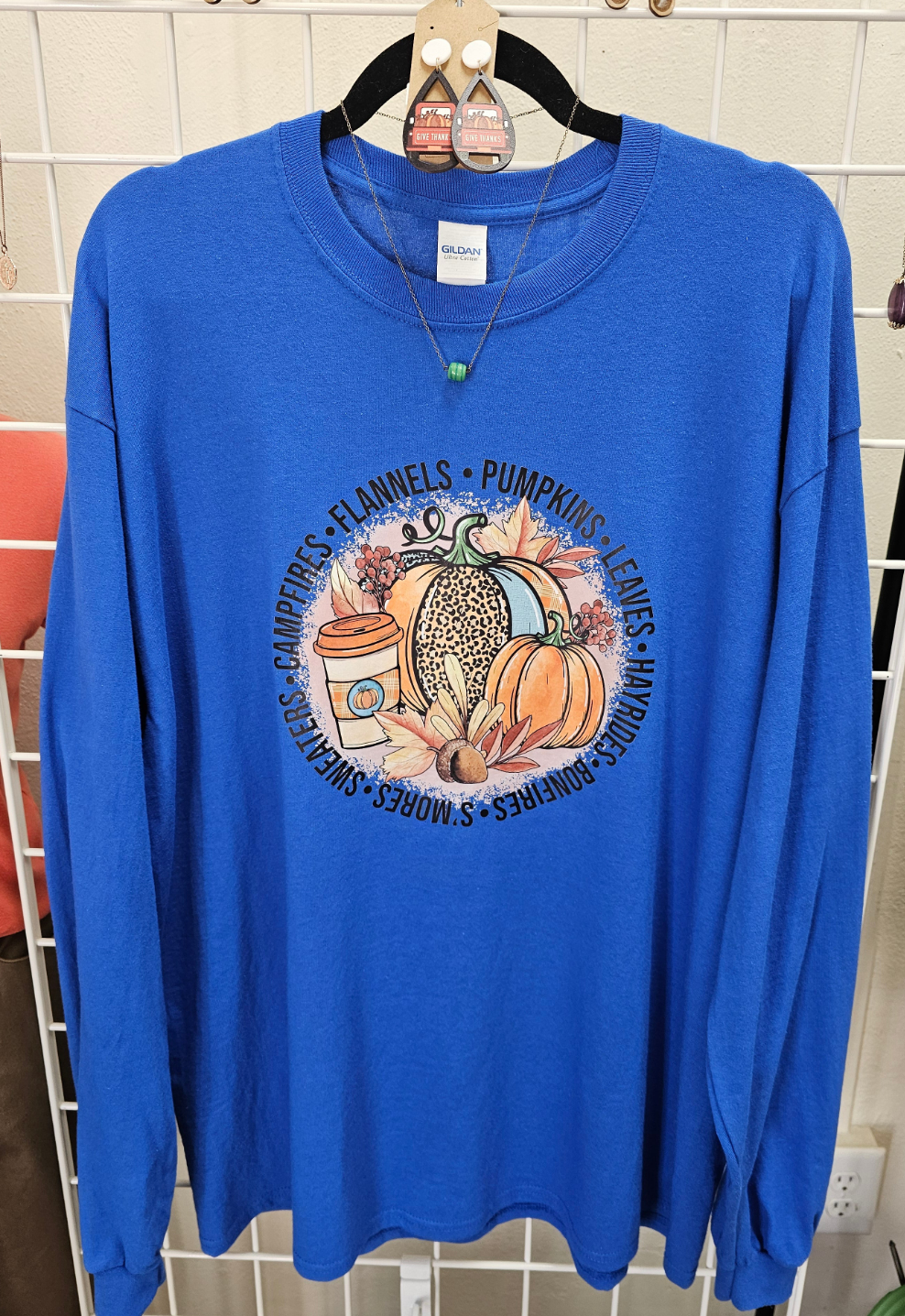 Kelly's Pumpkin Long Sleeve