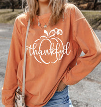 Load image into Gallery viewer, &quot;Thankful&quot; Corduroy Crewneck
