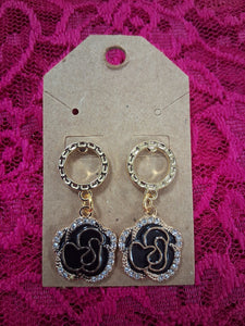 TC Rose Earrings