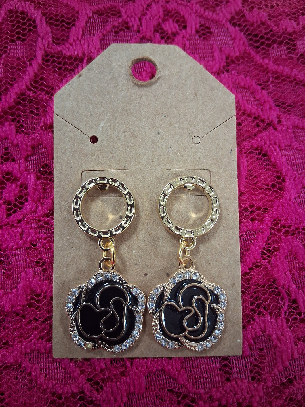 TC Rose Earrings