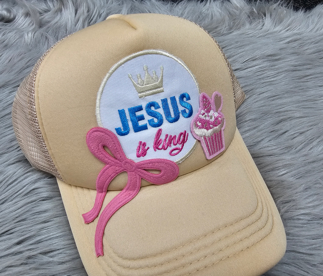 Chryssa's Jesus Is King Hat