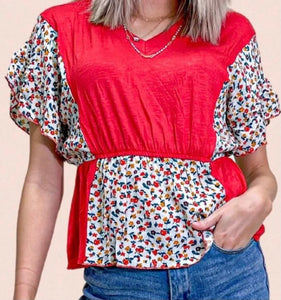 Flower Patch Top