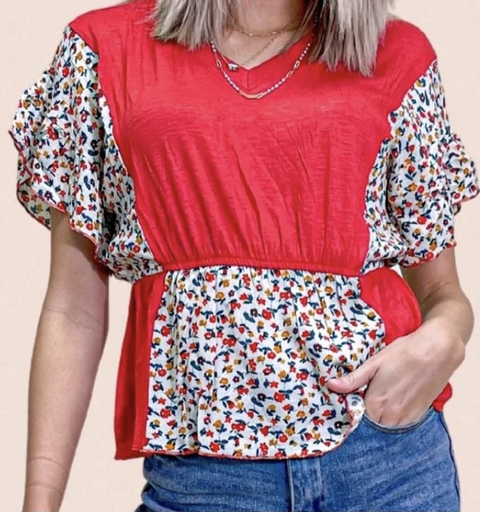 Flower Patch Top