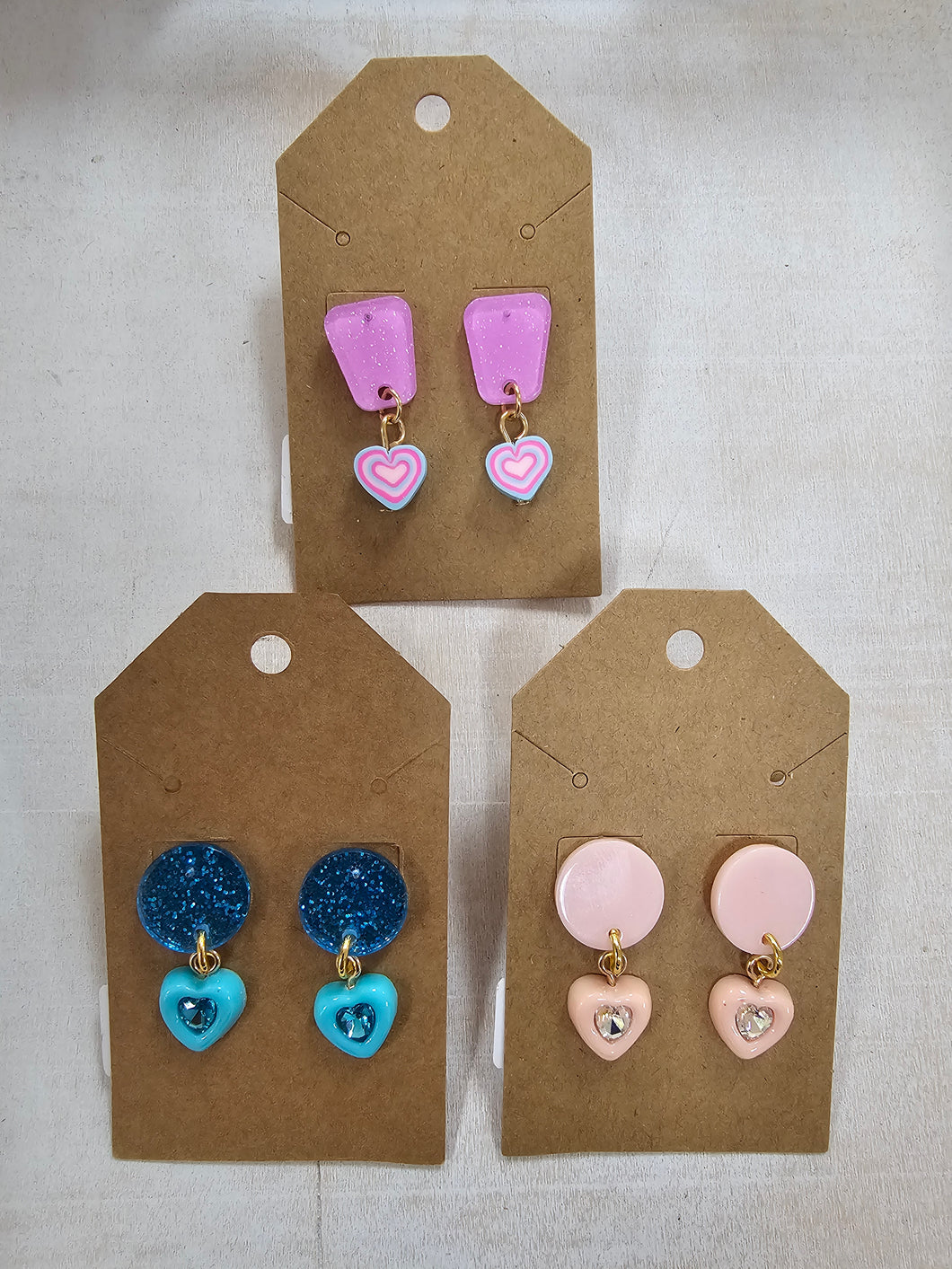 TC's Heart Earrings