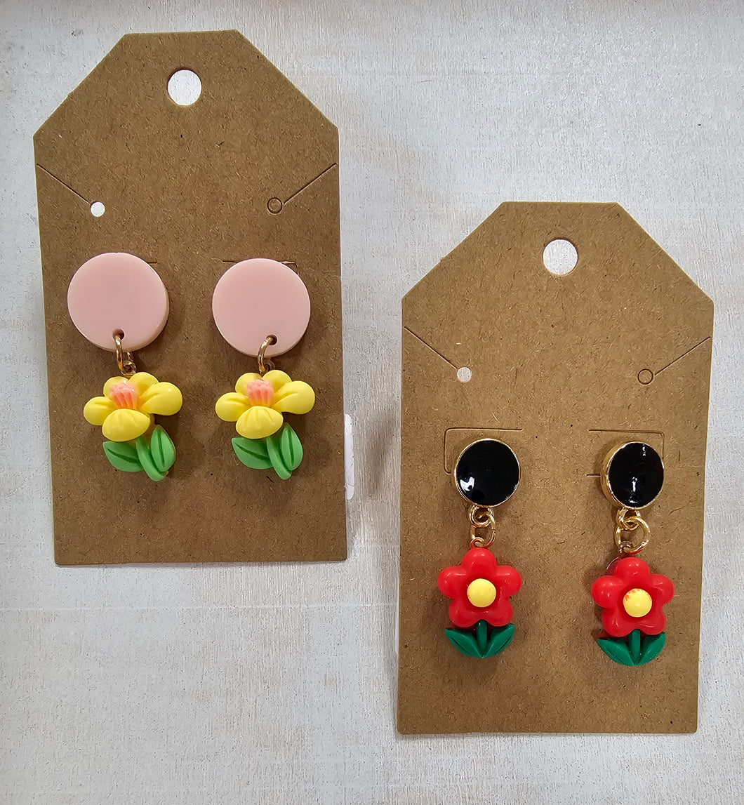 TC's Flower Earrings