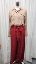 Load image into Gallery viewer, Go With The Flow Pants - Rosewood
