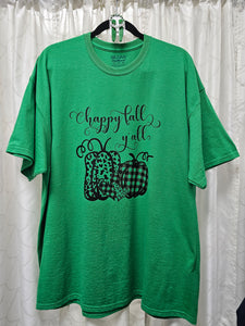 Kelly's Green Happy Fall Tee