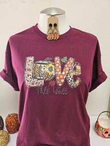 Kelly's Love Fall Tee