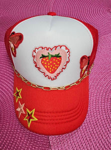 Chryssa's Strawberry Hat