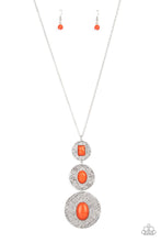 Load image into Gallery viewer, Silver &amp; Orange Set

