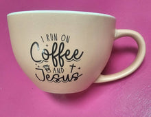 Load image into Gallery viewer, Kelly's "Coffee &amp; Jesus" Mug
