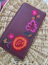Load image into Gallery viewer, New2U Floral Large Embroidered Wallet
