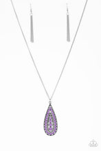 Load image into Gallery viewer, Purple Teardrop Set
