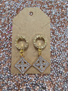 TC's Rhinestone Earrings