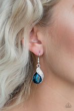 Load image into Gallery viewer, Teal Teardrop Earrings
