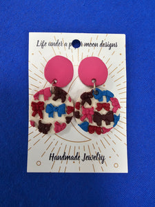 Lenzy's Clay Bow Earrings