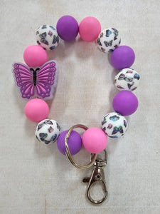 Lenzy's Pink/Purple Wristlet